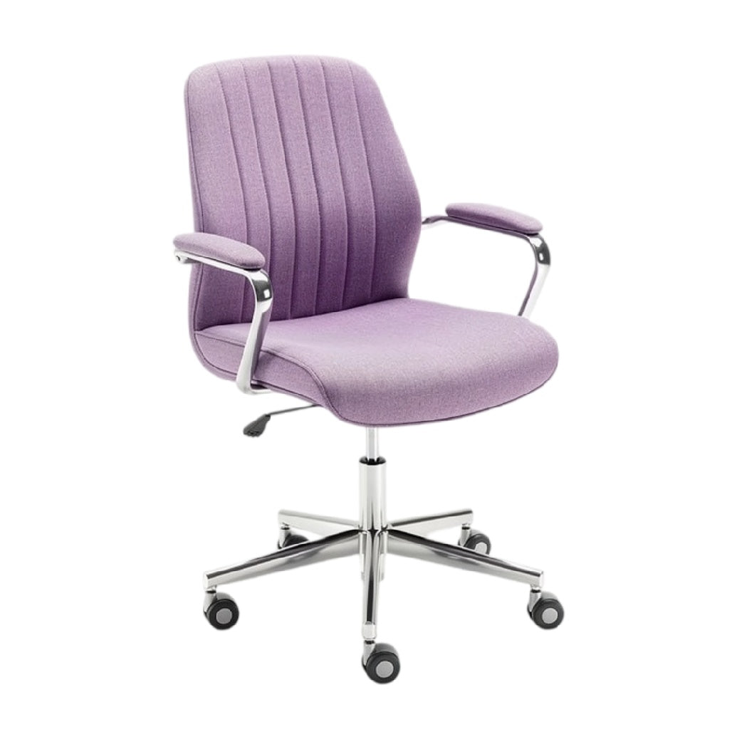 Technische titel in het Nederlands: **Ergonomische bureaustoel met verstelbare armleuningen en wielen**