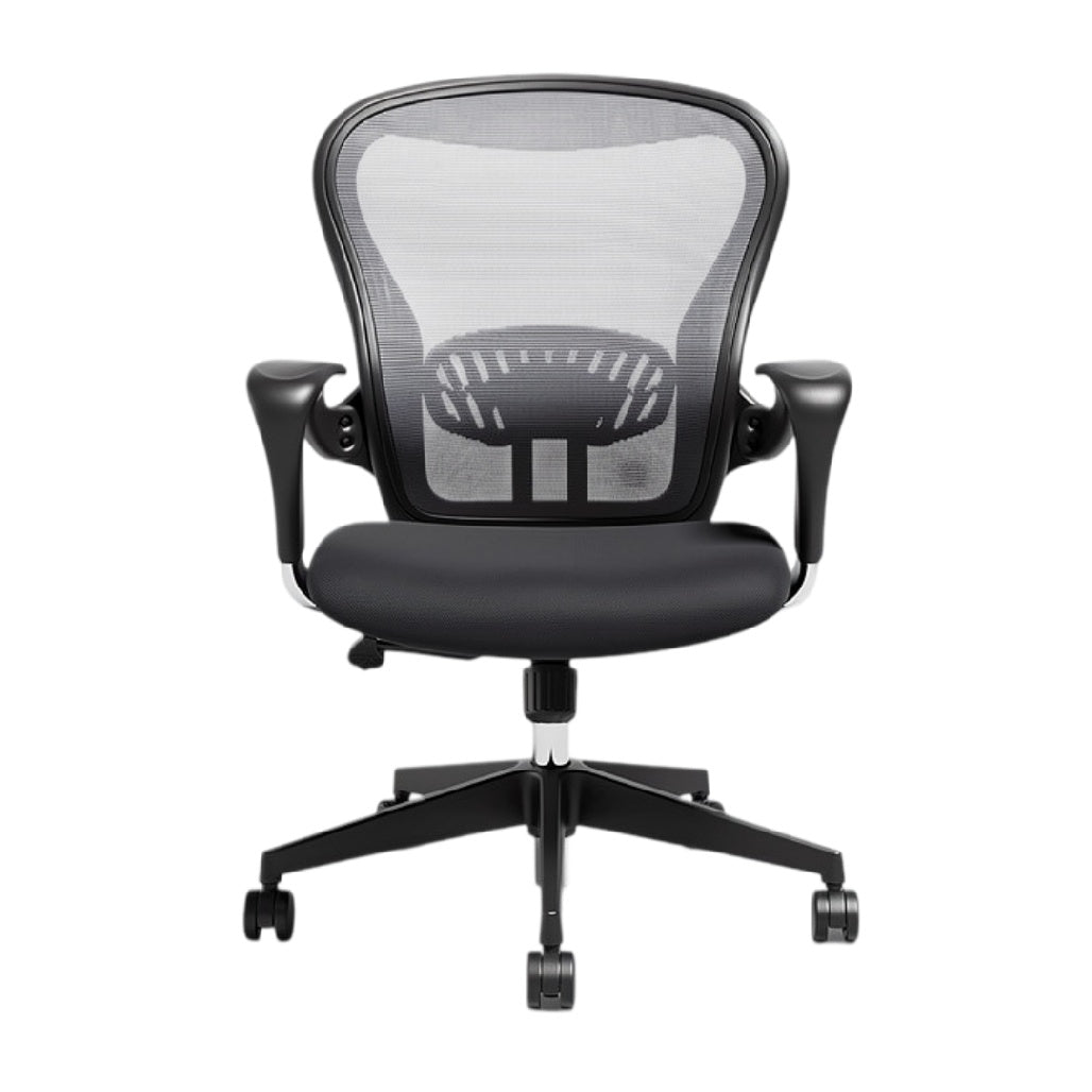 **Ergonomische Bureaustoel met Mesh Rugleuning en Verstelbare Zitting**