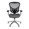 技术标题（荷兰语）: **Ergonomische bureaustoel met mesh rugleuning en verstelbare armsteunen**